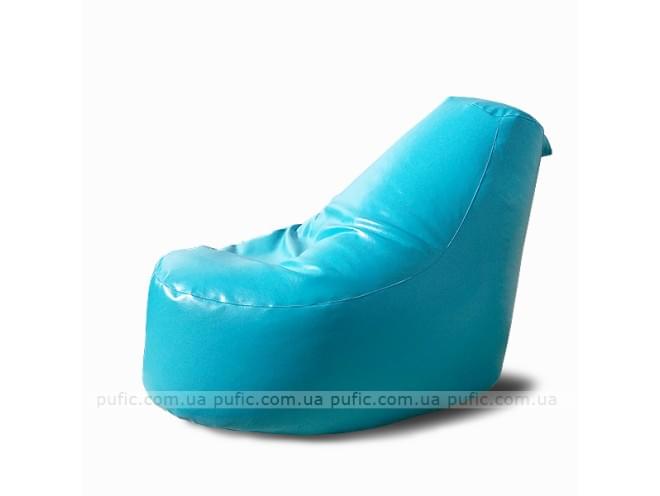 Крісло-мішок "Ібіца" тканина Rainbow Lazer Blue - Pufic.com.ua - фото 6