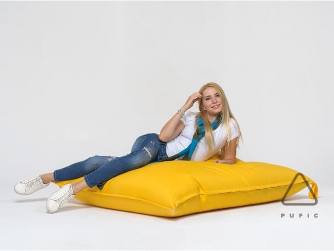 Кресло-подушка L ткань Oxford желтый - Pufic.com.ua - фото 14